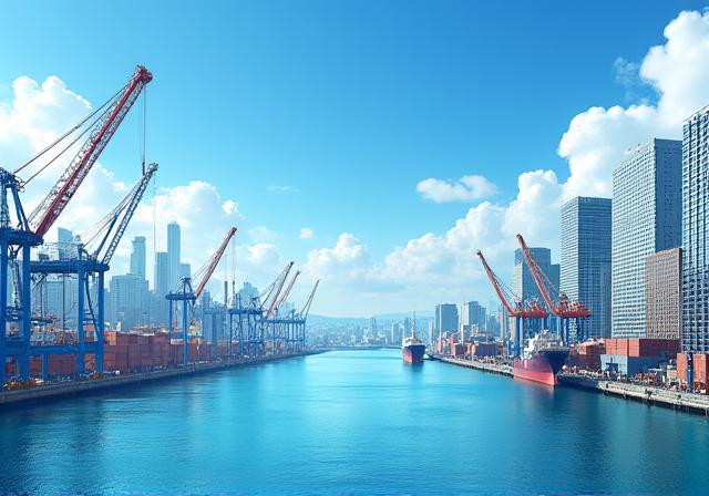 The port of Yokohama, home of Kaiyo Netsu headquarters